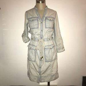 Michael Kors Button Up Denim Dress ✨